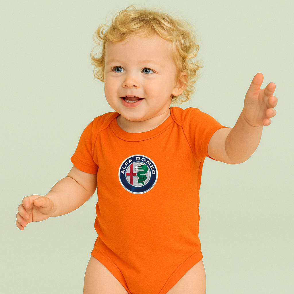 Alfa Romeo Car Baby Romper Onesie